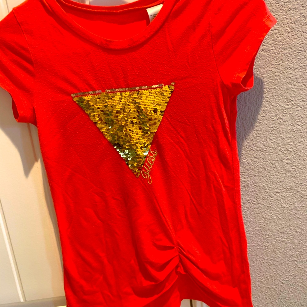 Cute red shirts from guess